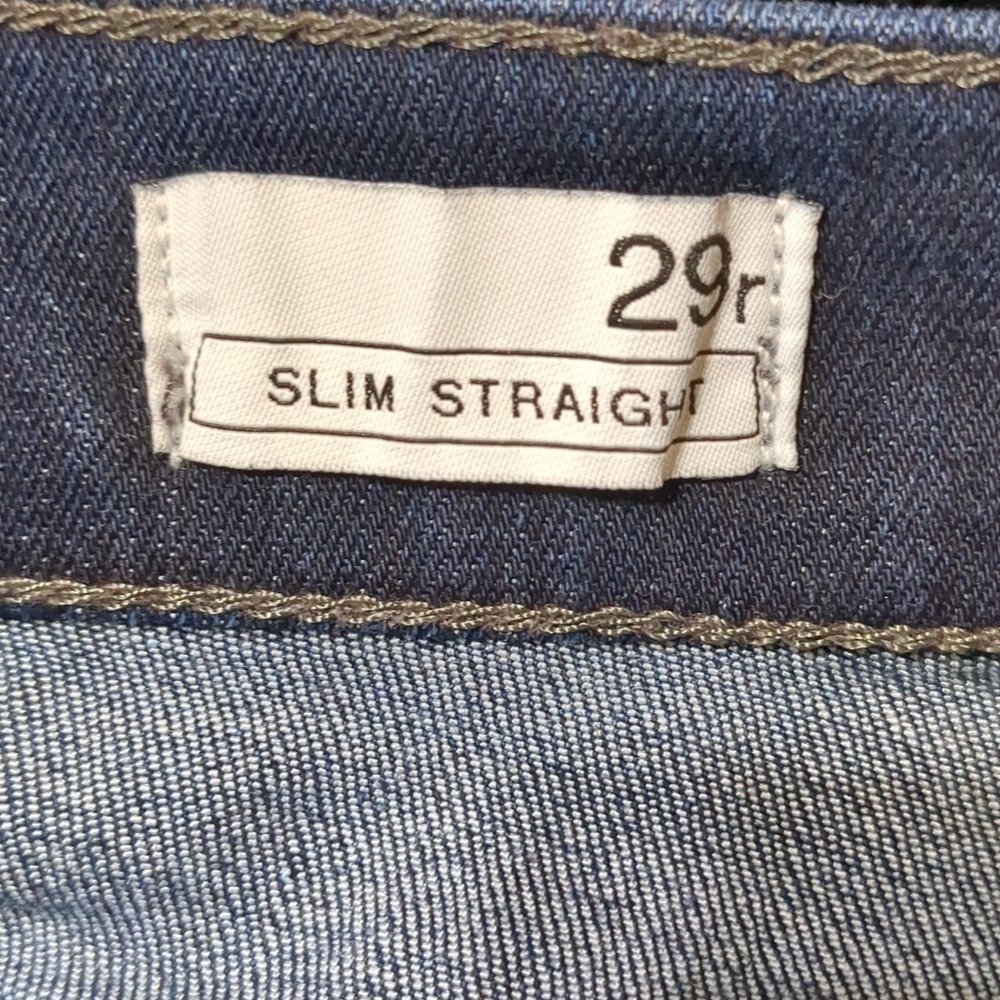 Gap Slim Straight Dark Blue Women's Jeans 29r (US8) - Picture 8 of 11